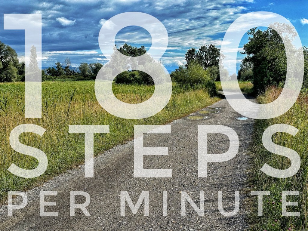 180 Steps per Minute — Week 1&nbsp;Recap
